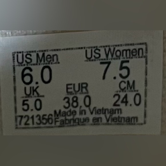 Vans Authentic Mermaid GLITTER Low Womens Size 7.5 Shoes Sneakers Pink Blue - Picture 8 of 8